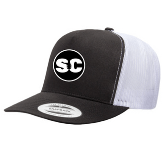 Steven Cade Embroidered Hat (Black-White)
